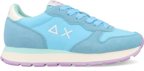 Sun68 Ally Solid Nylon Lage sneakers - Dames - Blauw - Maat 40