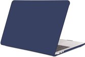 Laptophoes - Geschikt voor MacBook Pro Hoes - 13-inch Case Voor Pro 13 inch (M1, M2 2017-2022) A1706 t/m A2686 - Donker Blauw