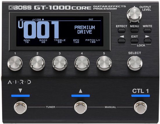 Boss GT-1000 Core - Gitaar effect processor - Zwart | bol