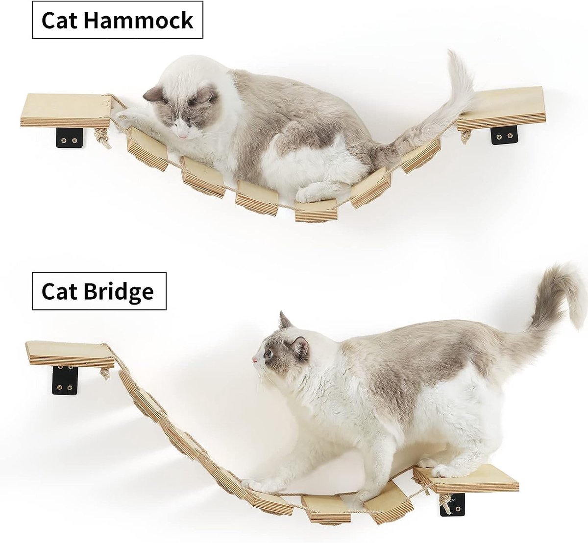 FUKUMARU Rascador para Gatos, Extra Larga 41 cm Rascador de cartón en Forma de casa para Gatos