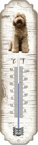 Thermometer: Australische Labradoodle | Hondenras | Temperatuur binnen en buiten | -25 tot +45C