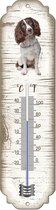 Thermomètre: Foxhound / race de chien / température intérieure et extérieure / -25 à + 45C