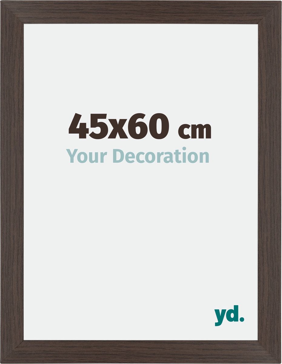 yd. Your Decoration - Fotolijst 45x60 cm - MDF - Eiken Donker - Mura