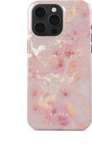 BURGA Telefoonhoesje voor iPhone 15 PRO MAX - Schokbestendige Hardcase Hoesje - Golden Coral