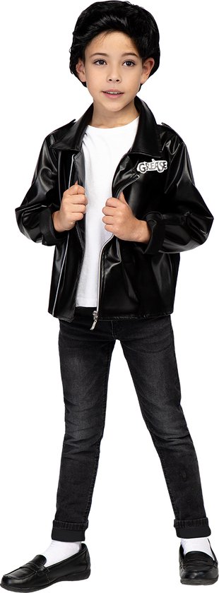 FUNIDELIA Jas T-Birds - Grease verkleedkleding voor jongens - Maat: 122 - 134 cm