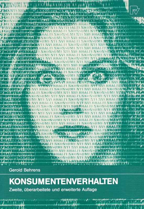 Konsumentenverhalten - cover