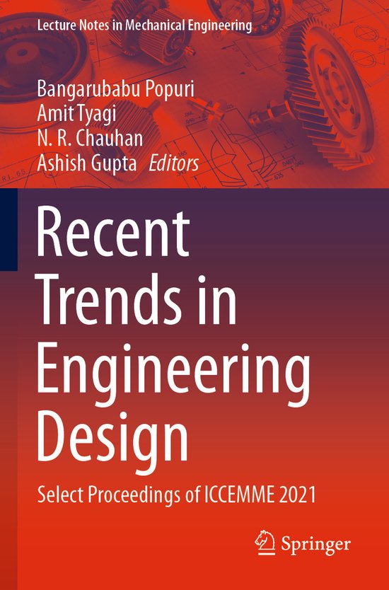 Recent Trends in Engineering Design - cover