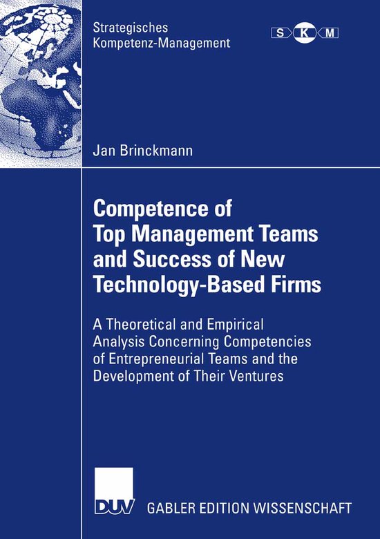 Competence of Top Management Teams and Success of New Techno ... - cover