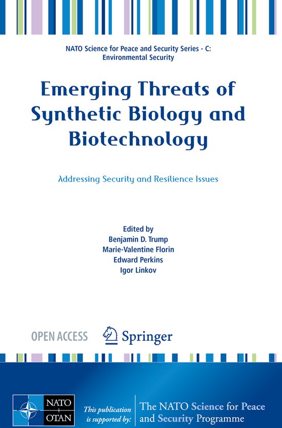 Emerging Threats of Synthetic Biology and Biotechnology - cover