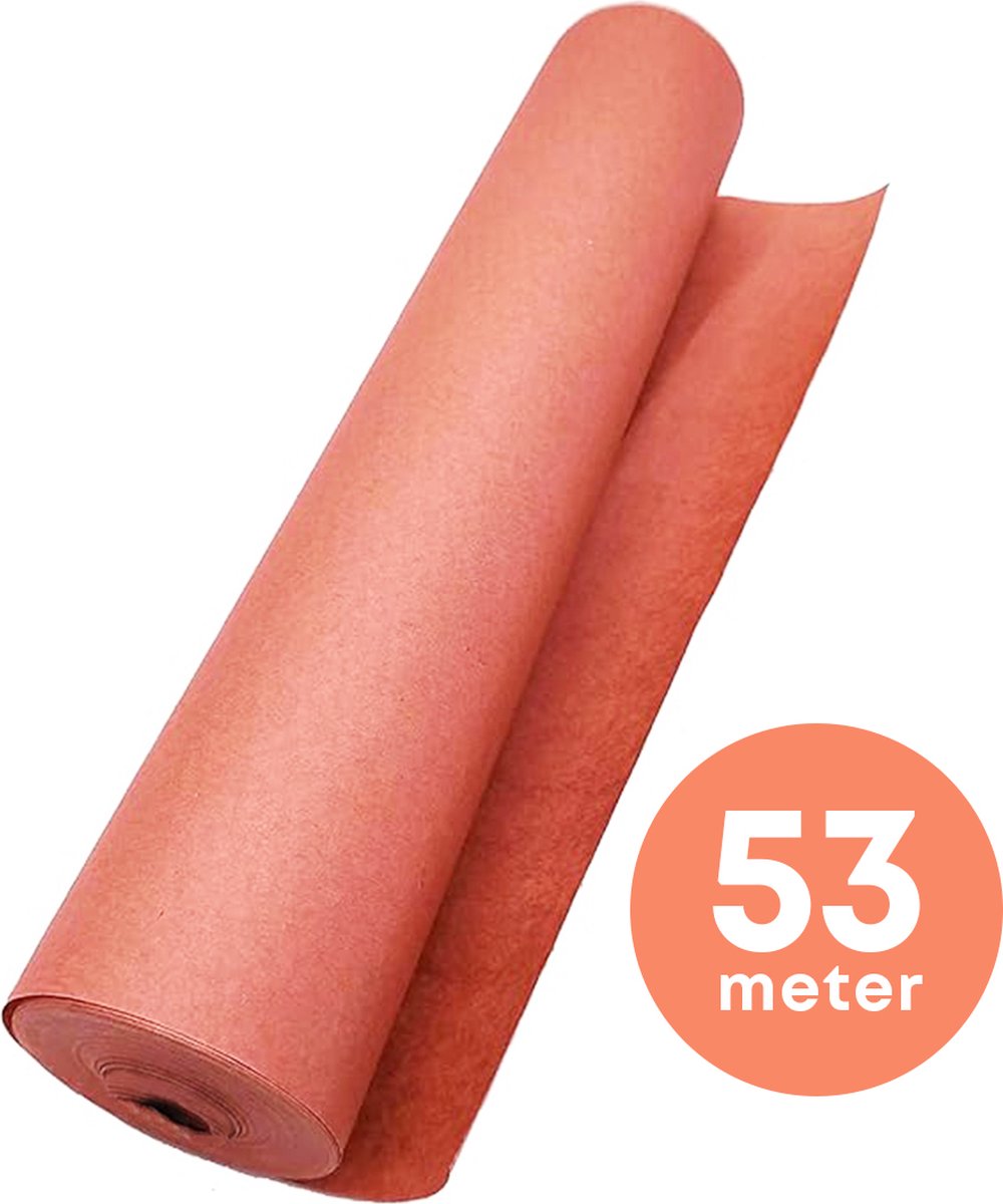 YUGN Slagerspapier 53 meter - Butcher Paper 100% Natuurlijke Houtpulp - Food Grade Slagers Papier Bruin