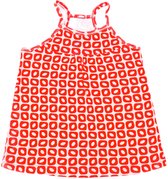 Ducksday– Top - Girl – Stretch – Funky red - Promo – 6 jaar