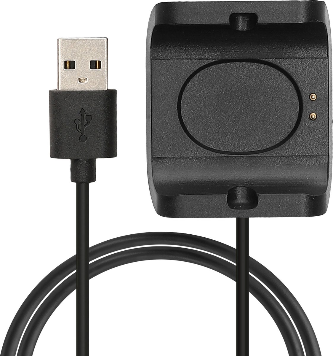 kwmobile USB-oplaadkabel geschikt voor Huami Amazfit Bip S (A1805/A1916) kabel - Laadkabel voor smartwatch - in zwart