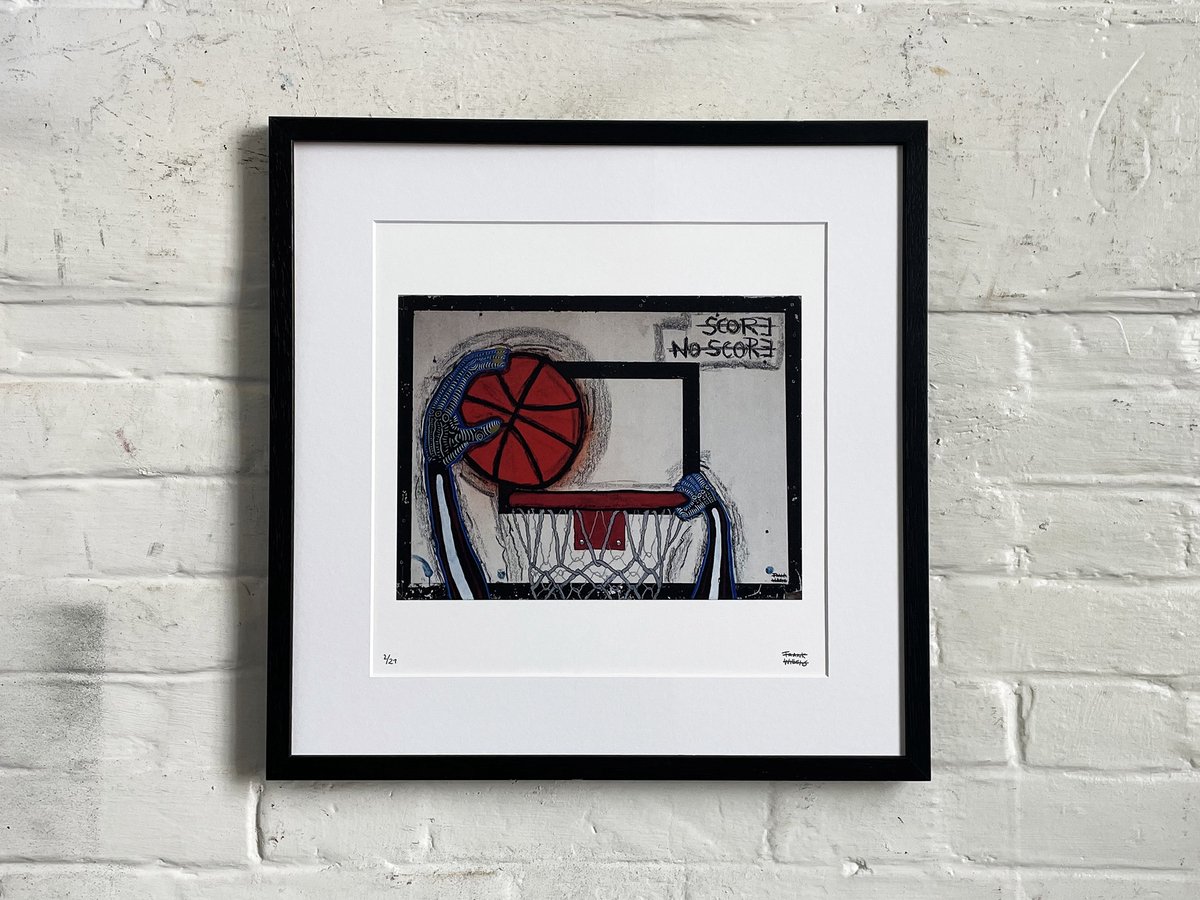 SCORE / NO SCORE - Limited Edt. Art Print - Frank Willems