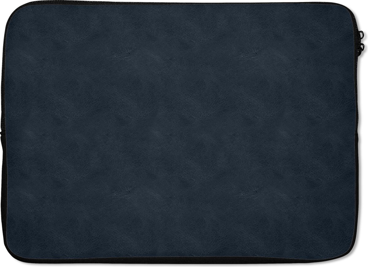Laptophoes - Leer print - Dieren - Structuur - Laptop - 14 Inch - Laptop sleeve
