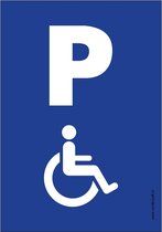 Bordje - Invalide parkeerplaats