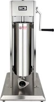HCB® - Professionele Horeca Churro smachine - verticaal - 7 liter - RVS / INOX - Churrosmachine - Churros maker - 30x30x83 cm (BxDxH) - 13 kg