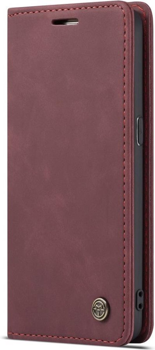 CaseMe Book Case - Geschikt voor Samsung Galaxy S7 Hoesje - Bordeaux