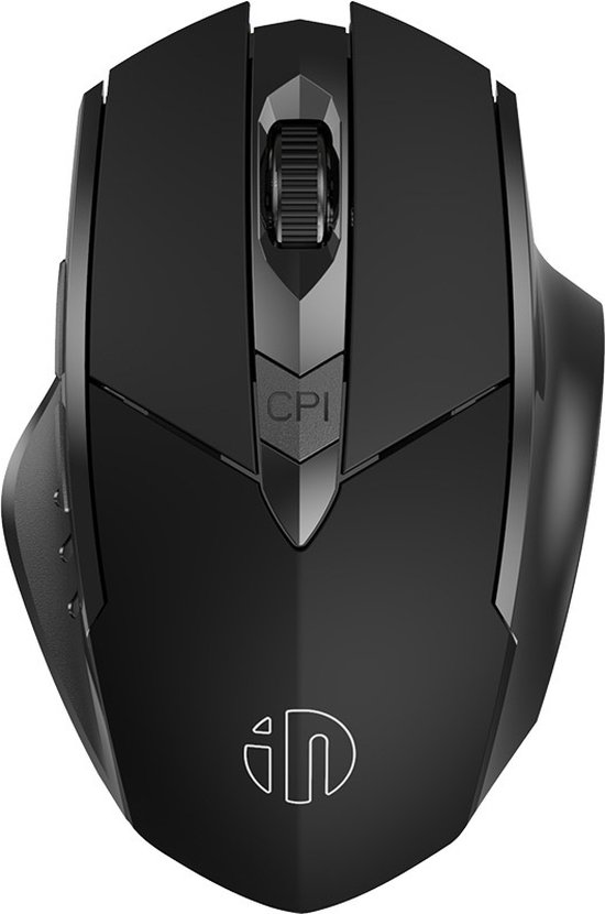 Garpex® Draadloze Muis Laptop - Computermuis - Oplaadbare Muis - LED Verlichting - Stille Draadloze Muis - Geschikt voor Gaming - Zwart