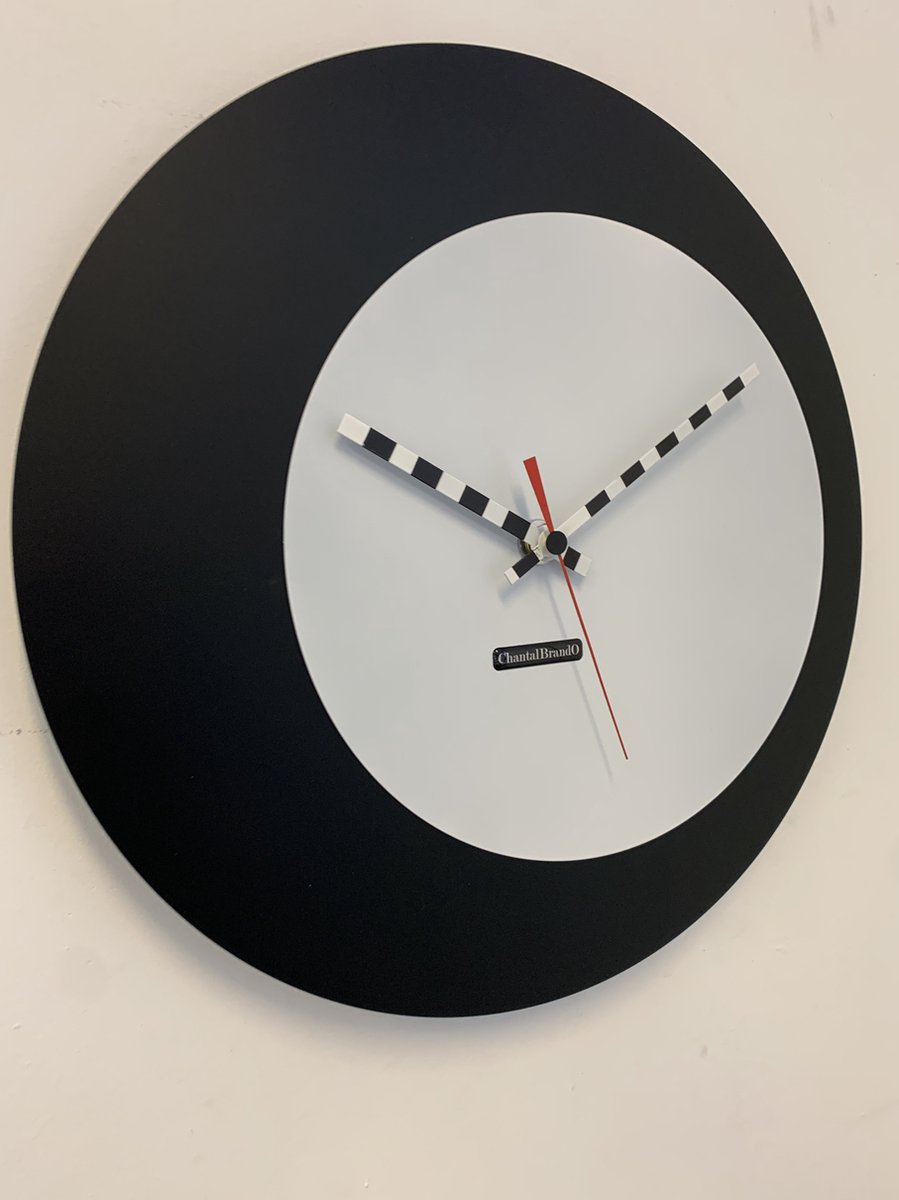 ChantalBrandO wandklok ECLIPS Modern Design