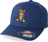 Hatstore- Kids Bling Bling Teddy Blue Flexfit - Kiddo Cap Cap