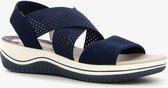 Softline dames sandalen met elastische bandjes - Blauw - Maat 38