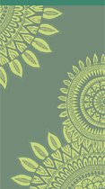 PHLOX Strandlaken - 100% katoen - 1 zijde velour - 90x160 - marile green