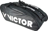 VICTOR badminton multi thermobag - 3 compartimenten - schoenenvak - zwart / wit