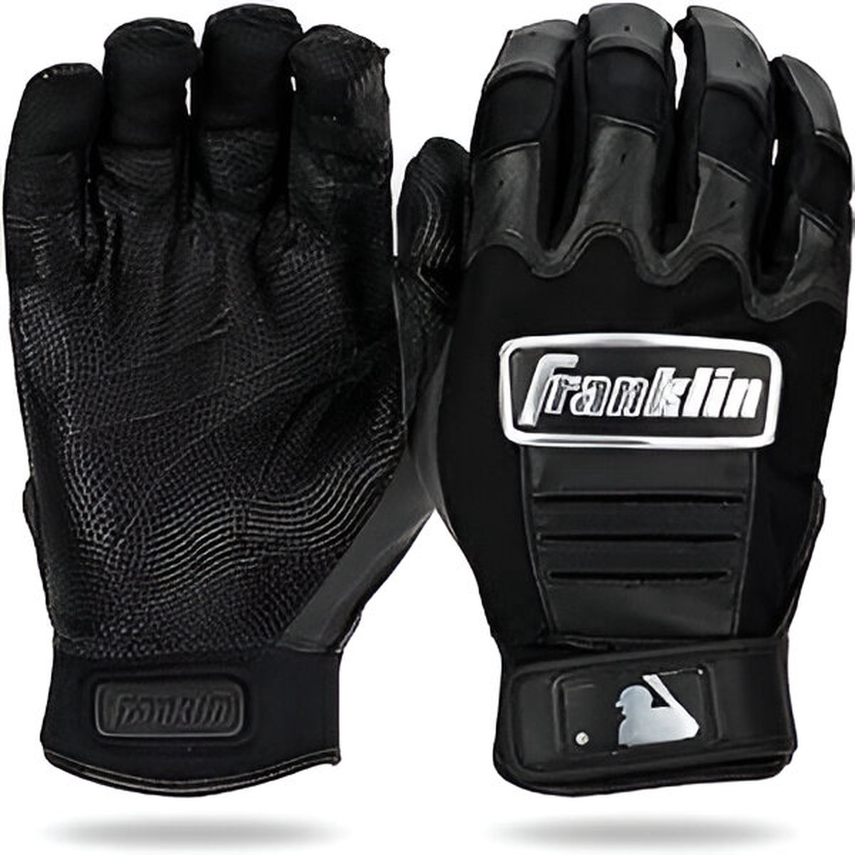 Franklin - Honkbal - Softbal - Slaghandschoentjes - CFX Pro - Chrome - Professional - Zwart - Small