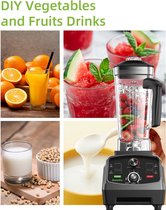 Professionele Blender (model T5200 ) - Keukenmachine - Mixer - Inhoud 2L - Smoothies - Milk Shake - Deksel BPA-Free
