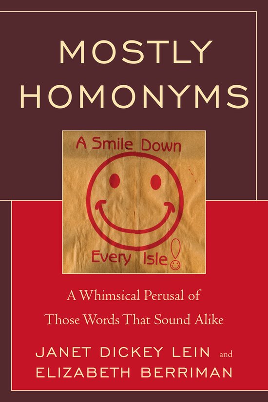 Mostly Homonyms - cover