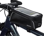 Fietsframetas, waterdicht, telefoonhouder voor mobiele telefoon, ideaal voor navigatie, 7,0 inch (17,5 cm) - fietstas, fietsaccessoires