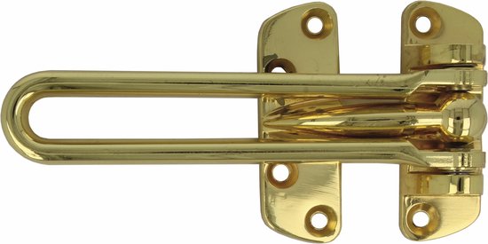 AMIG kierstandhouder - 1x - 120mm - goud - incl schroeven - inbraakbeveiliging