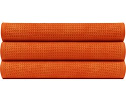 Strandlaken Saunalaken 90x160 cm Uni Pure Royal Wafelstof Terra col 2392 - 1 stuks