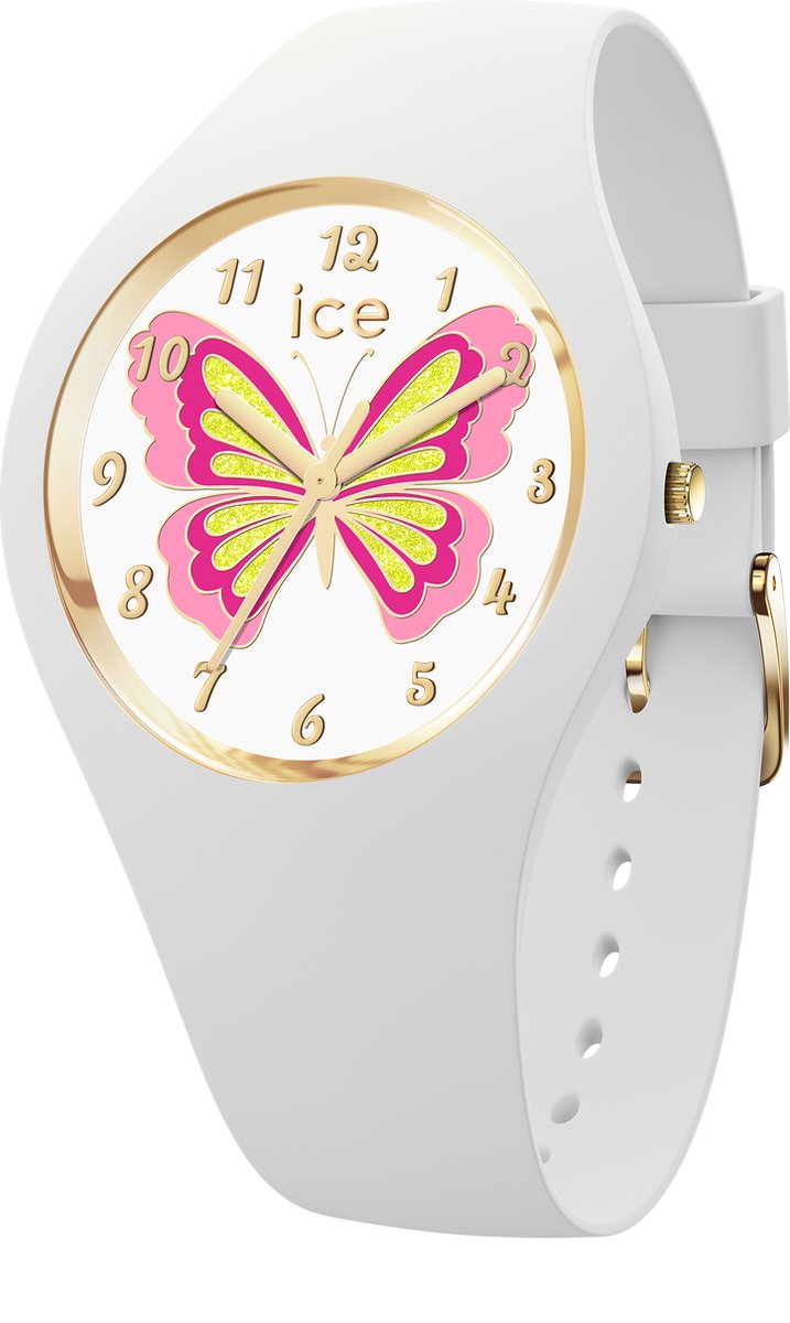 Ice Watch ICE fantasia - Butterfly lily 021956 Horloge - Siliconen - Wit - Ø 34 mm
