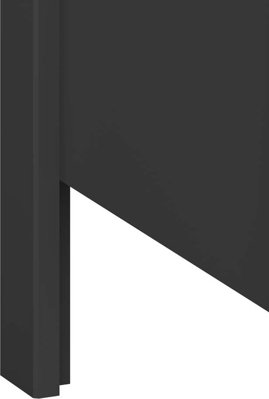 Armoire Tromsø 2 portes couleur café.