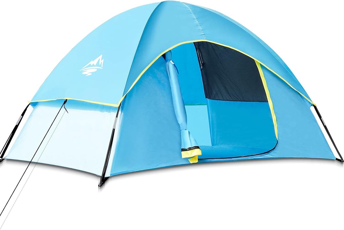 Campingtent, lichte tent voor 1-2 personen (hemelsblauw)