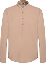 Gabbiano Overhemd Shirt 334535 Latte Brown Mannen Maat - M