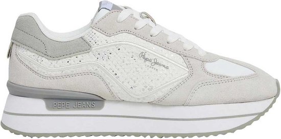 Pepe Jeans Rusper Gala Sneakers Wit EU 41 Vrouw