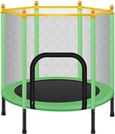 Gratyfied - Kleine trampoline - 140 x 140 x 20 cm - 11,5 kilogram - Groen