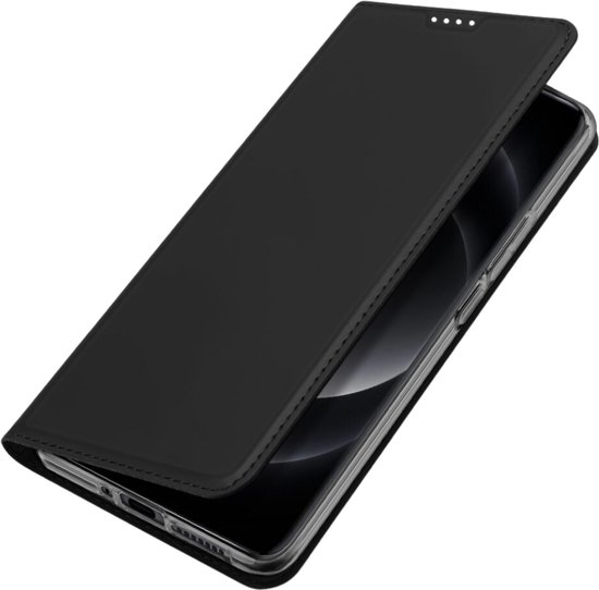 Coque Dux Ducis Skin Pro Series adaptée au Samsung Galaxy A35 | Book Case avec porte-cartes | Porte-monnaie | Standard | Rose