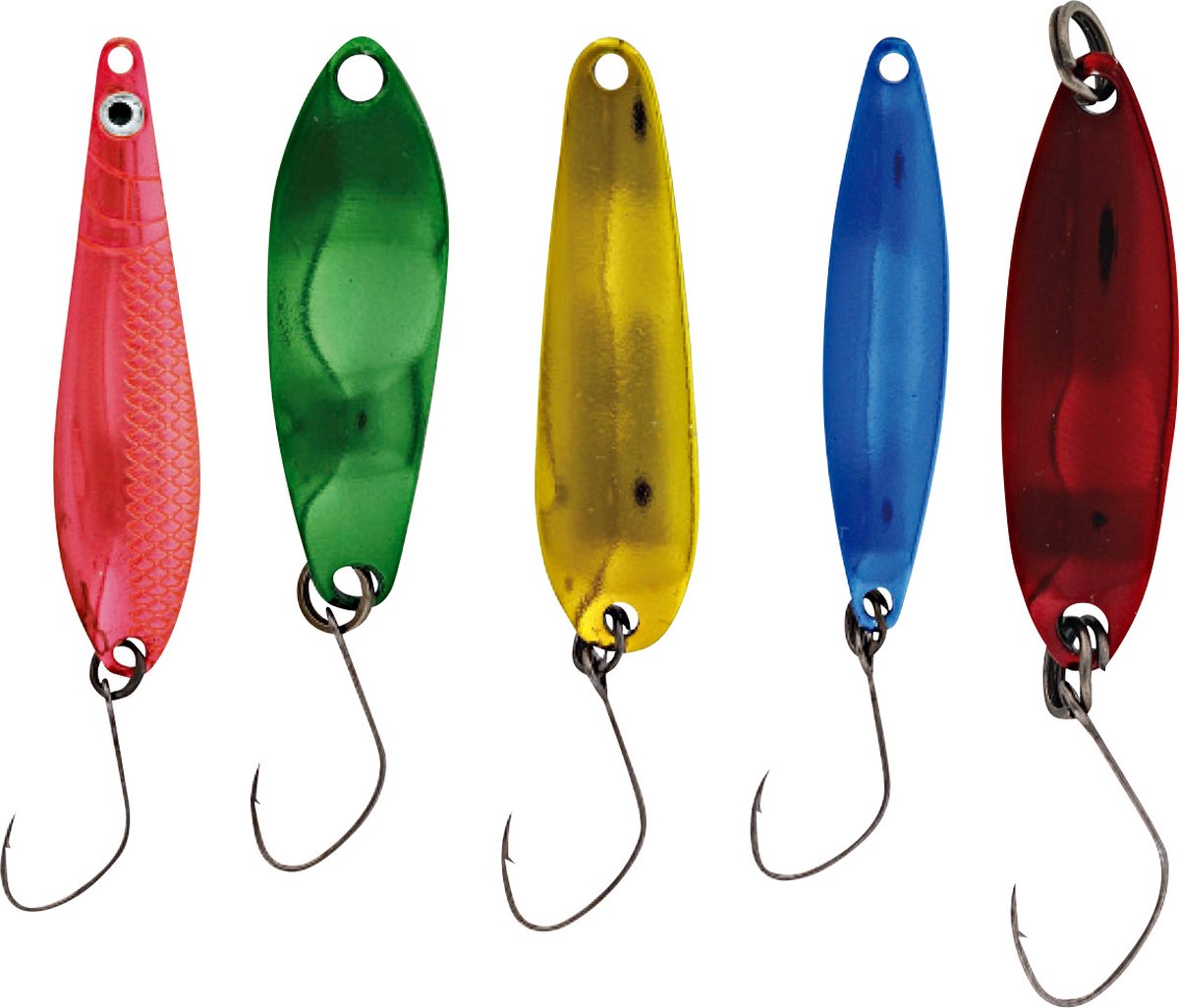 Kinetic Multipack Spoons Mix (5 pcs) 2.5-3.8g - Maat : Mix 6