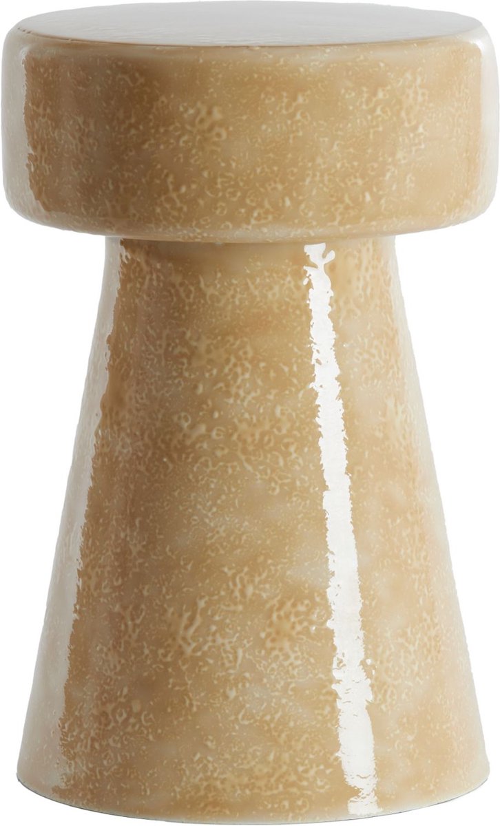 Bijzettafel Dakwa - Bruin - Ø29cm - Modern