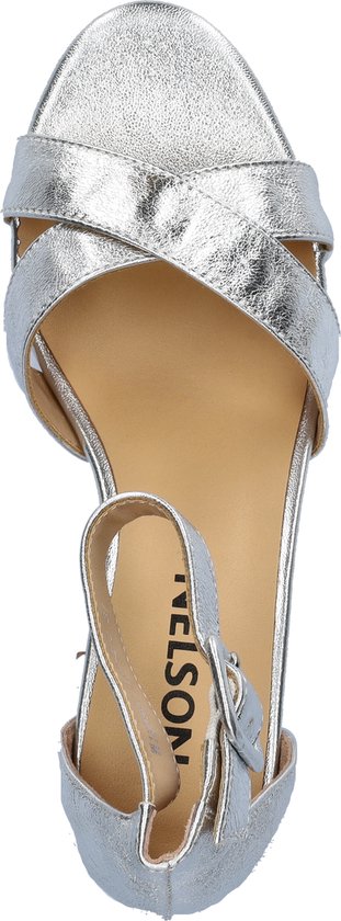 Nelson dames sandaal Zilver Maat 38 bol