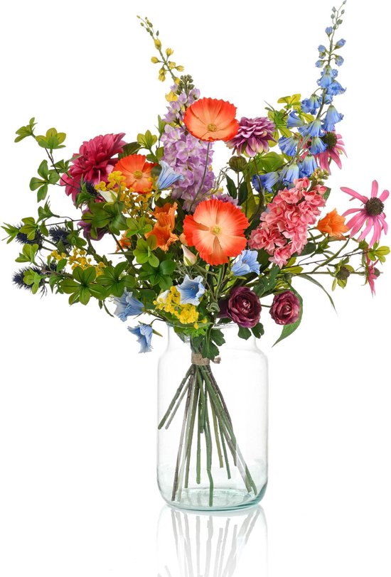 Fleurdirect Bouquet Artificiel Amour Electric - Polyester - Multi - 53 x 90 x 0 cm (LxHxP)