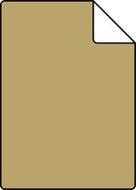 Proefstaal ESTAhome behangpapier effen glanzend goud - 139110 - 26,5 x 21 cm