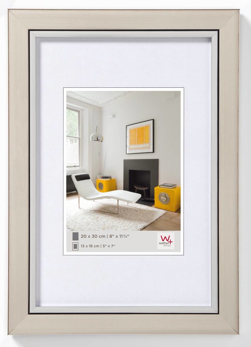 Walther Metro - Fotolijst - Fotoformaat 10x15 cm - Staal