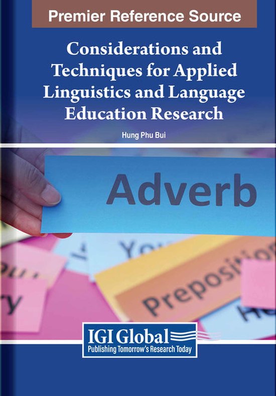 Considerations and Techniques for Applied Linguistics and Language ...