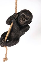 Klimmende baby Gorilla - Hamac - Tuinbeeld