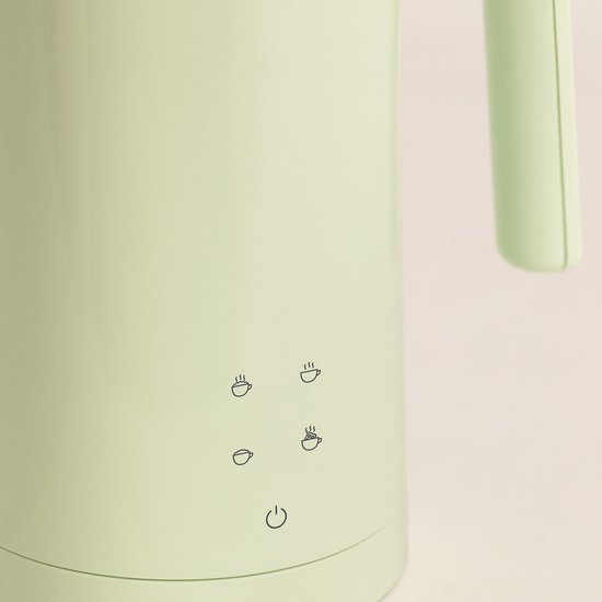 Bialetti 4431 x Milk Frother elektrische melkopschuimer, 150 ml cappuccino of 300 ml warme melk, rood, aluminium, 1 liter