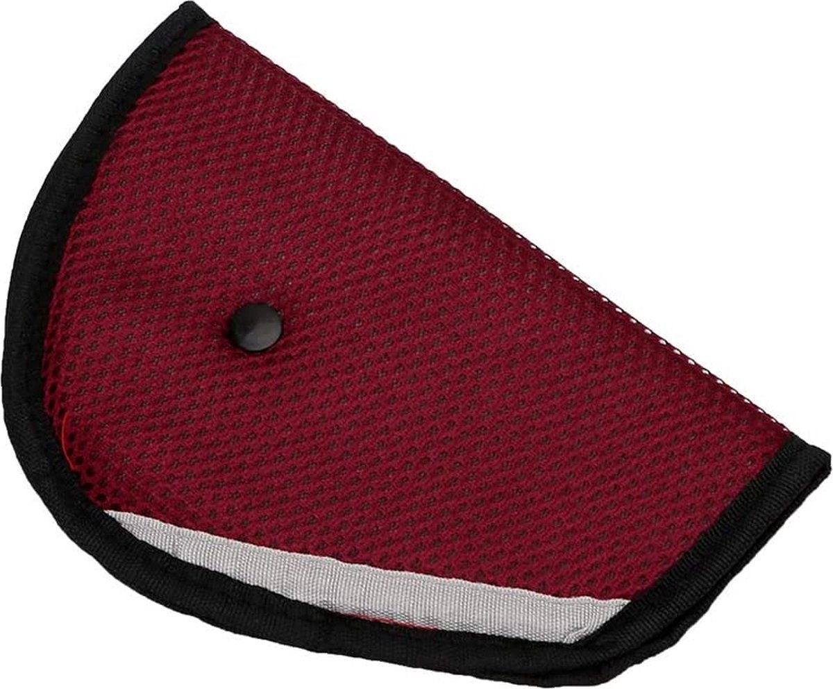 Doodadeals® - Gordelbeschermer Kind – Gordelhoes – Autogordel Beschermer – Rood – 2 Stuks